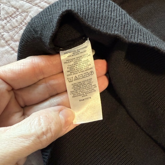 Ann Taylor Factory Black Mock neck Sweater - Picture 15 of 16